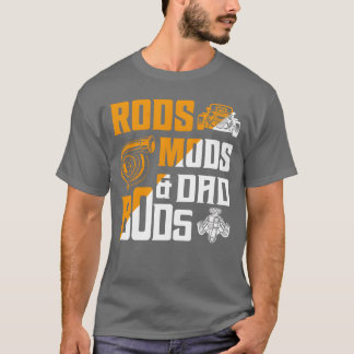 Rods Mods Dad Bods Klassische Retro-Autofreunde Fr T-Shirt