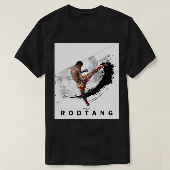 RODTANG Muaythai White Artwork von Shunsukevisuals T-Shirt (Design vorne)