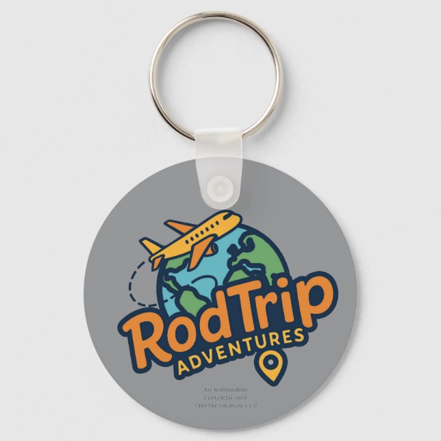 RodTrip Adventures Schlüsselanhänger (Vorderseite)