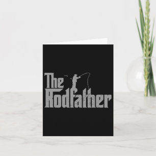 Rodvater Funny Fishing Lover Rod Fish Vater Fisher Karte