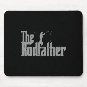 Rodvater Funny Fishing Lover Rod Fish Vater Fisher Mousepad