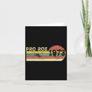 Roe 1973 My Uterus My Choice Prochoice Feminist Karte