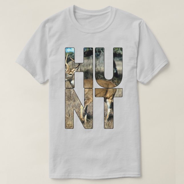 Roe Deer Jagd T-Shirt (Design vorne)