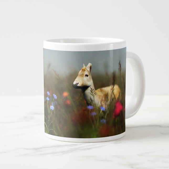 Roe in einer Meadow Specialty-Tasse Jumbo-Tasse (Vorderseite Rechts)