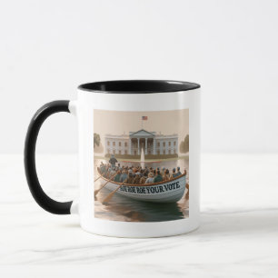 Roe Roe Roe Ihre Stimme Tasse