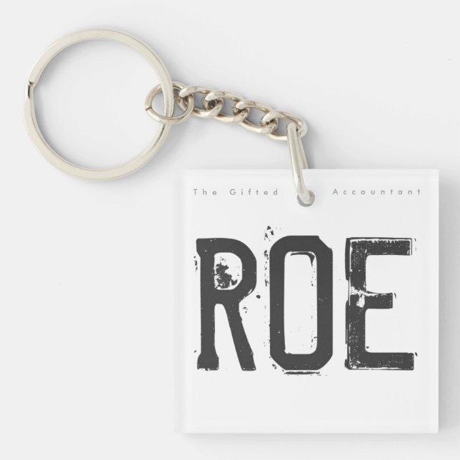 "ROE" SCHLÜSSELANHÄNGER (Vorderseite)