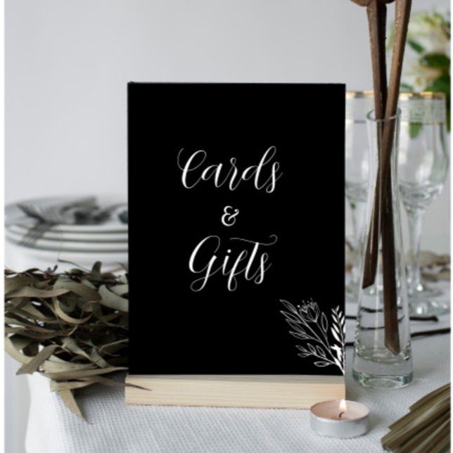 ROE Schwarz & Weiß Karten Geschenkzeichen Poster (Von Creator hochgeladen)