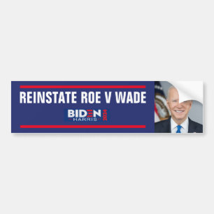 ROE V WADE WIEDERINSTATE AUTOAUFKLEBER