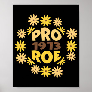 Roe / Wade Rights ProChoice Feminist Pro Poster