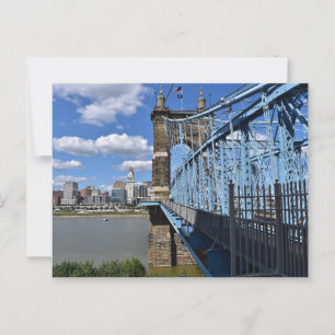ROEBLING BRIDGE CINCINNATI Postcard Postkarte