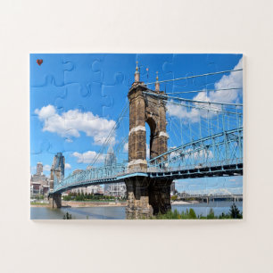 Roebling Bridge Ohio Puzzle