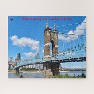 Roebling Bridge Ohio Puzzle