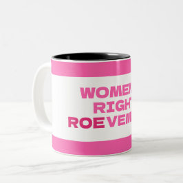 ROEVEMBER Frauenrechte Pro Choice Abortion Zweifarbige Tasse