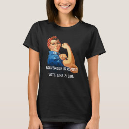 Roevember kommt Rosie the Riveter T-Shirt