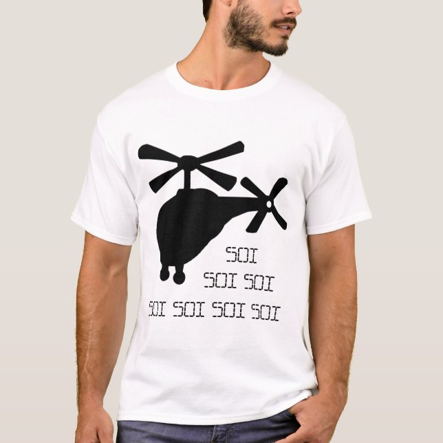 Roflcopter Soi T-Shirt (Licht) (Vorderseite)