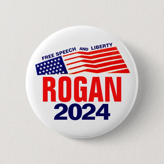Rogan 2024 button (Vorderseite)
