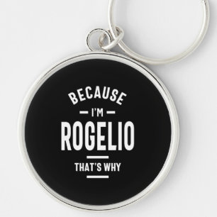 Rogelio Personalisiert Name Birthday Schlüsselanhänger