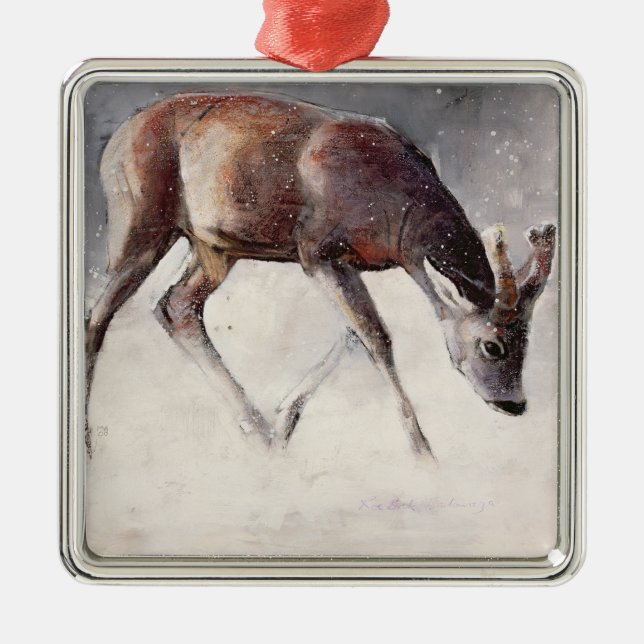 Rogen-Dollar-Winter 2000 Silbernes Ornament (Vorne)