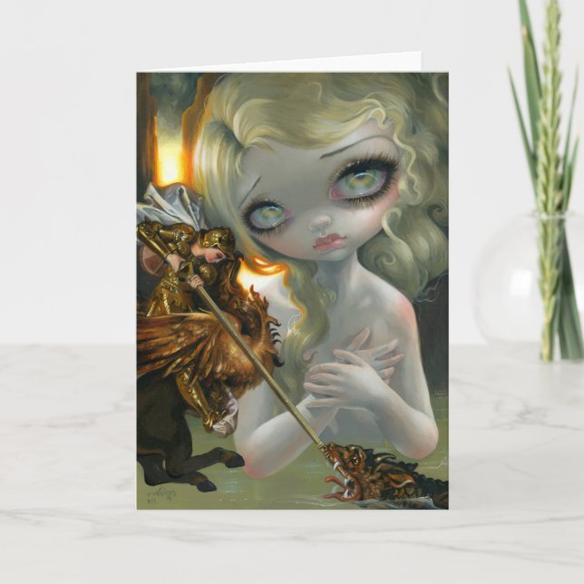 "Roger and Angelica" Karte (Vorderseite)