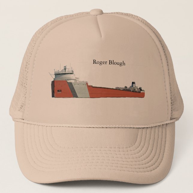 Roger Blough Lkw-Hut Truckerkappe (Vorderseite)