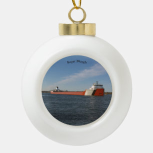 Roger Blough-Ornament Keramik Kugel-Ornament