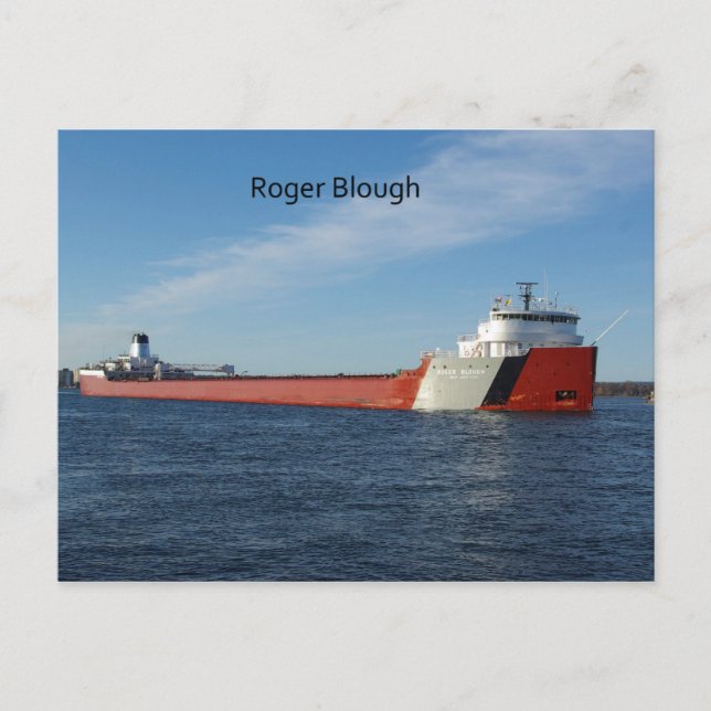Roger Blough Postkarte (Vorderseite)
