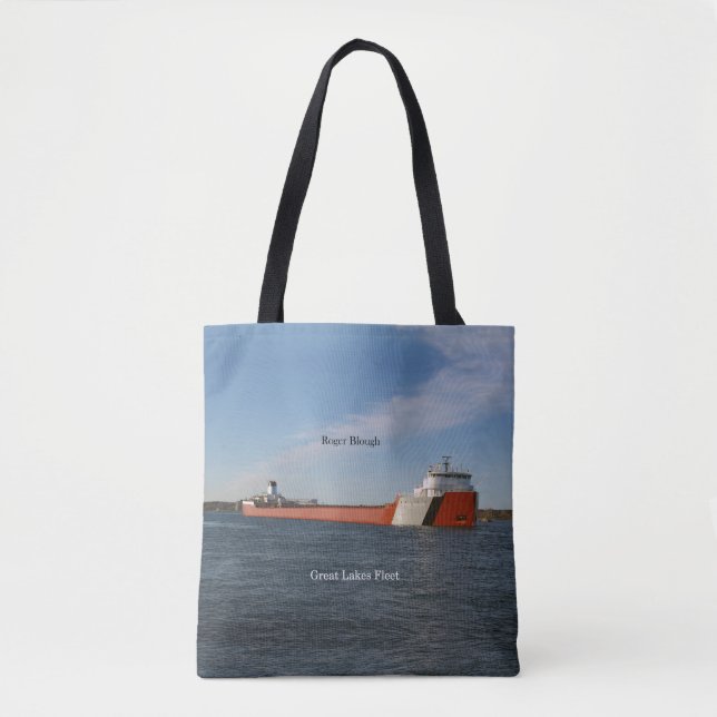 Roger Blough über Tasche (Vorderseite)
