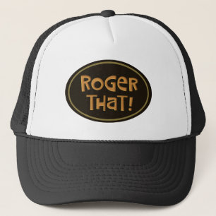 Roger das! truckerkappe