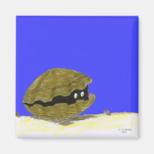 Roger die Muschel - Magnet