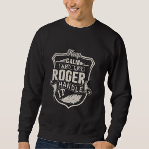 Roger First Name Shirt Roger Name Birthday