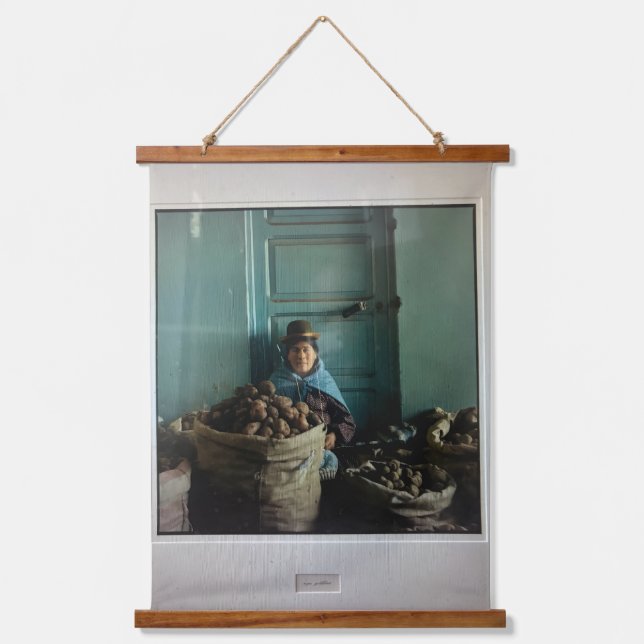 Roger Foto Wandteppich Mit Holzrahmen (Vorderseite)