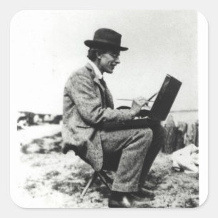 Roger Fry Quadratischer Aufkleber