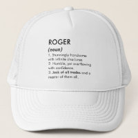 Roger Name, Editierbarer Name, Benutzerdefinierter