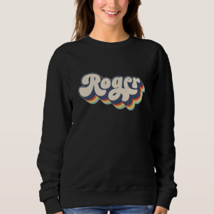 Roger Name Personalisiert Nachname Vorname Roger Sweatshirt