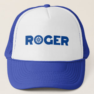 Roger Petrol Head Trucker Hat Truckerkappe