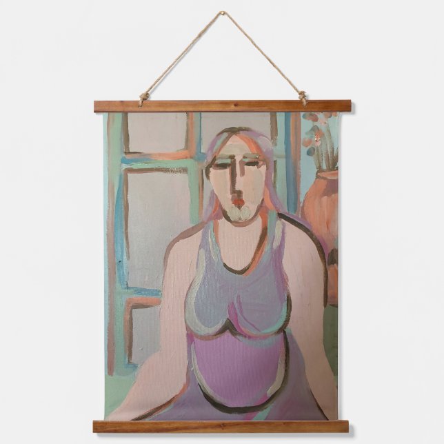 Roger Photo Wandteppich Mit Holzrahmen (Vorderseite)