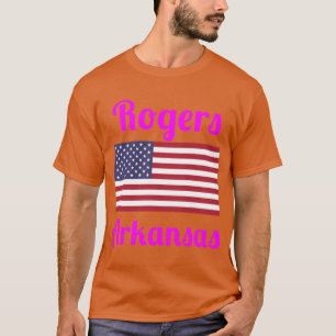 Rogers Arkansas Stilvolle Drucke7 T-Shirt
