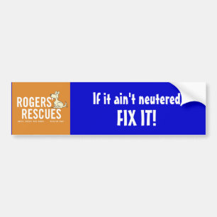Rogers Rettungs-sächlicher Autoaufkleber