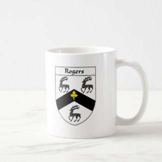 Rogers-Wappen/Familienwappen Kaffeetasse
