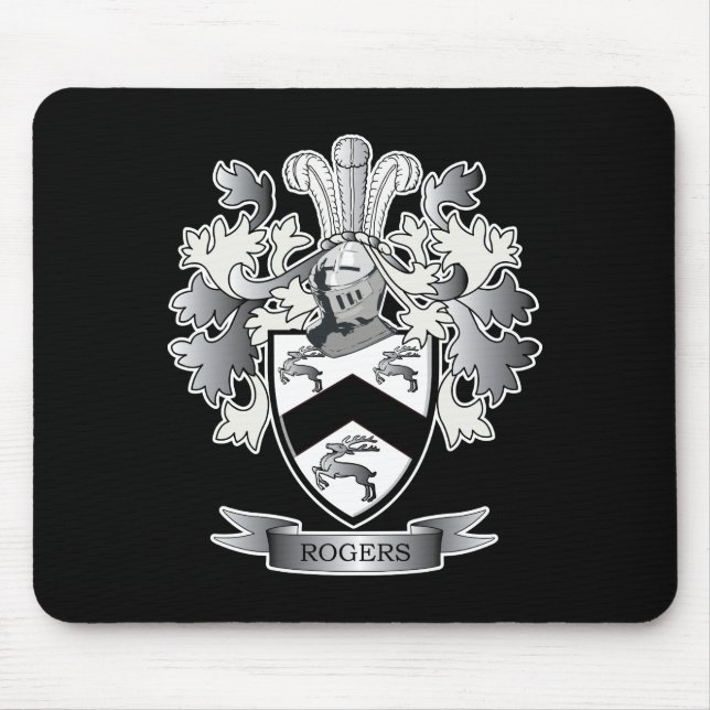 Rogers-Wappen Mousepad (Vorne)
