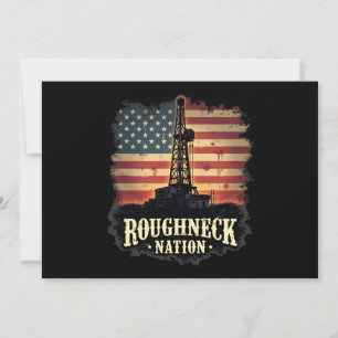 Roghneck Nation Oilfield American Worker Einladung