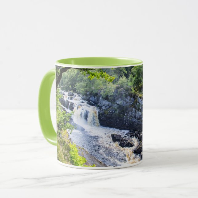 Rogie Falls, Schottland Tasse (Vorderseite Links)