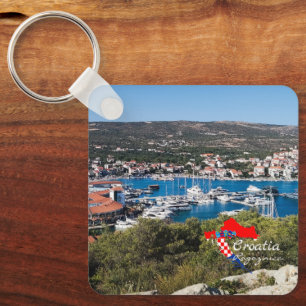 Rogoznica, Kroatien Dalmatien Adriatisches Mee Schlüsselanhänger