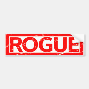 Rogue-Briefmarke Autoaufkleber