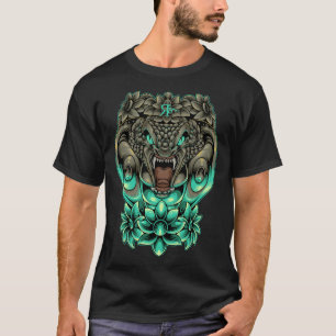 ROGUE COBRA SNAKE MONSTER TATTOO ART T - SHIRT