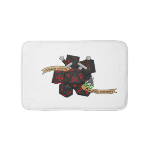 Rogue Dice Design Badematte