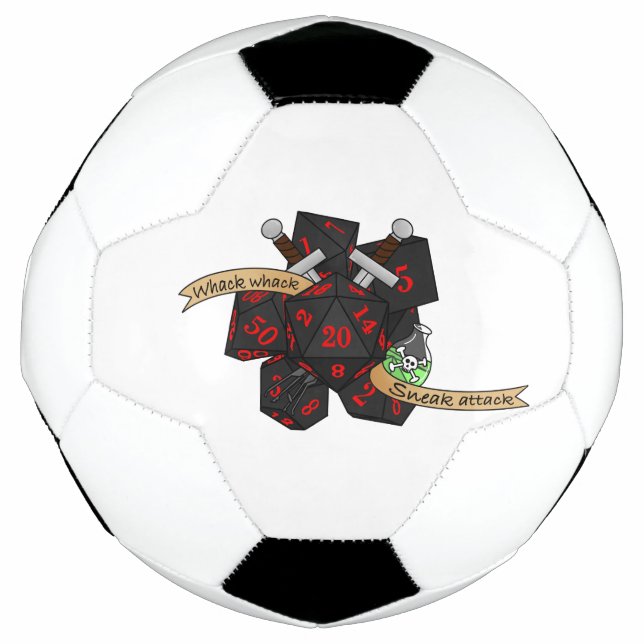 Rogue Dice Design Fußball (Vorderseite)