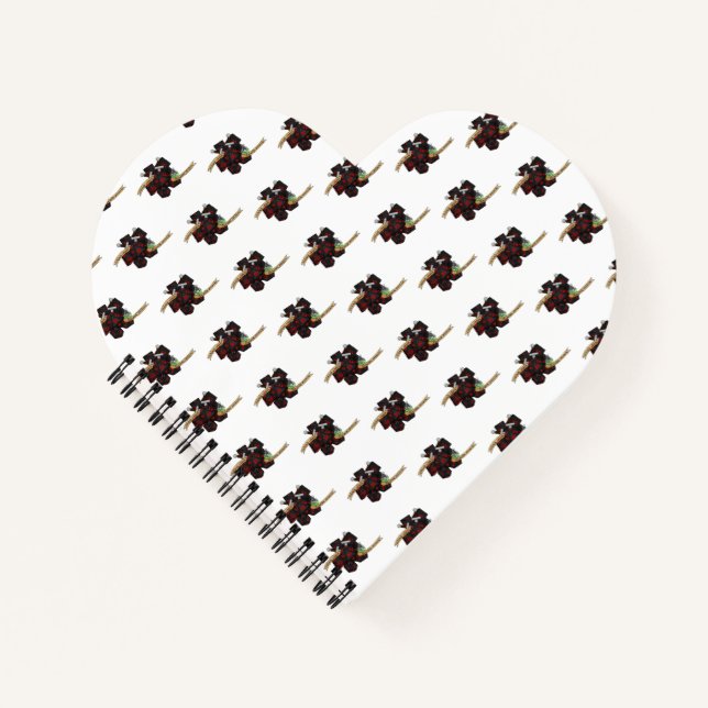 Rogue Dice Design Notizbuch (Vorderseite)