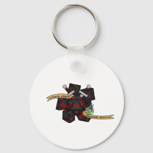 Rogue Dice Design Schlüsselanhänger