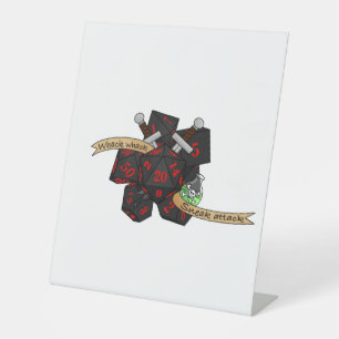 Rogue Dice Design Sockelschild